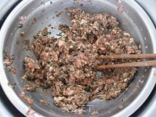 梅菜肉包的做法步骤:9