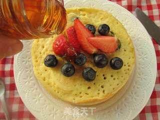 蓝莓松饼的做法步骤:9