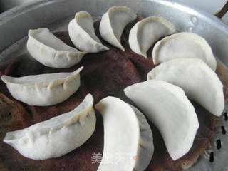 韭菜蒸饺的做法步骤:10