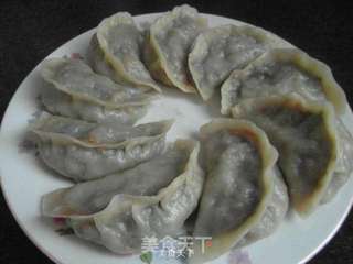 韭菜蒸饺的做法步骤:11