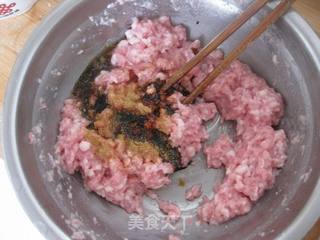 梅菜肉包的做法步骤:6