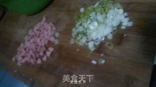 花样炒饭的做法步骤:3