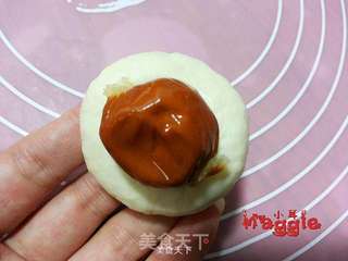 圆咕噜香肠包的做法步骤:10