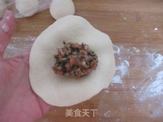 梅菜肉包的做法步骤:14