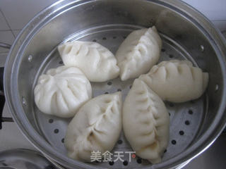 梅菜肉包的做法步骤:18