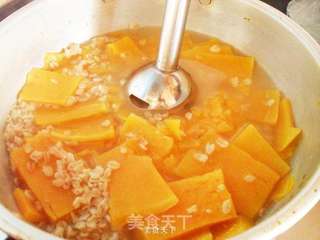 燕麦南瓜糊的做法步骤:6