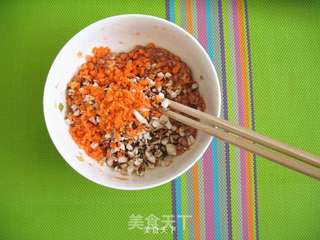 肉馅酿鱿鱼的做法步骤:4