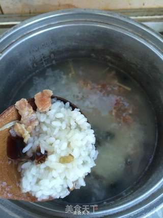 皮蛋瘦肉粥的做法步骤:6
