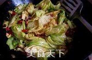 干锅手撕包菜的做法步骤:5