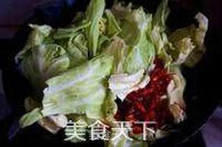 干锅手撕包菜的做法步骤:4
