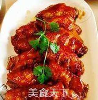 蜜汁鸡翅的做法步骤:5