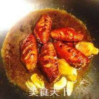 蜜汁鸡翅的做法步骤:4