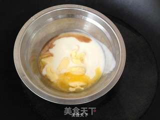 可可海绵核桃蛋糕——不易消泡的日式方法的做法步骤:3