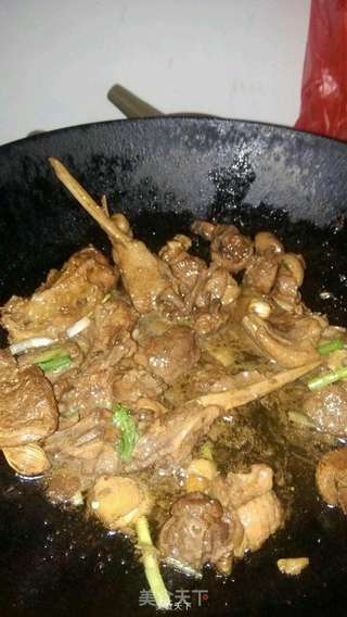 干锅鸭肉的做法步骤:10