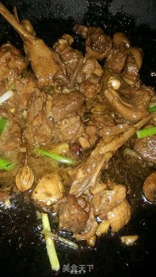 干锅鸭肉的做法步骤:11