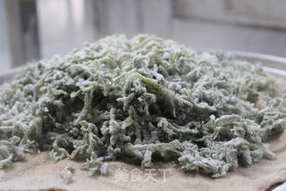 春食野菜正当时——白蒿芽麦饭的做法步骤:9