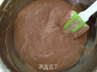 可可海绵核桃蛋糕——不易消泡的日式方法的做法步骤:13
