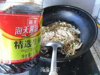 豆腐丝炒韭菜的做法步骤:6