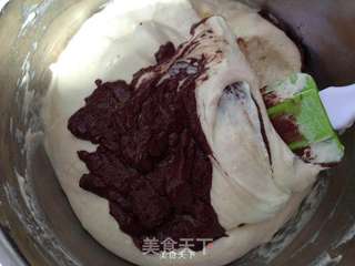 可可海绵核桃蛋糕——不易消泡的日式方法的做法步骤:12