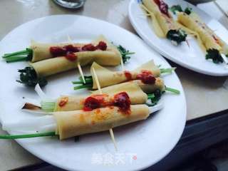 菜卷的做法步骤:11