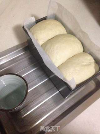 豆渣蜜豆吐司的做法步骤:11