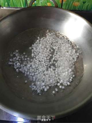 芒果椰汁西米露的做法步骤:2