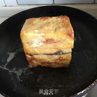 西多士的做法步骤:12