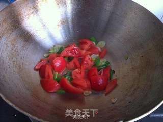 西红柿紫菜面片汤的做法步骤:3