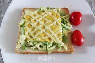 美味烤吐司的做法步骤:5