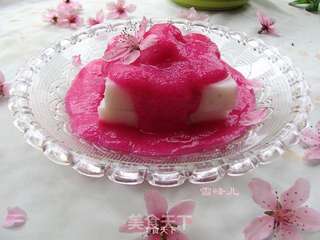 桃花朵朵---惊艳山药的做法步骤:11