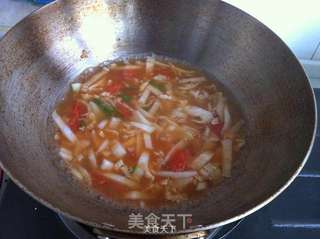 西红柿紫菜面片汤的做法步骤:5
