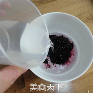 蓝莓酱冻芝士蛋糕的做法步骤:15