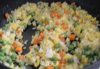 新侬生态柴鸡蛋试用报告——简单美味蛋炒饭的做法步骤:8