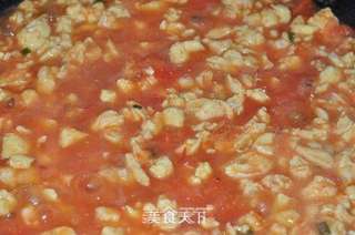 番茄蛋卤菠菜面的做法步骤:19