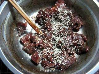 空气炸锅烤牛肉的做法步骤:4