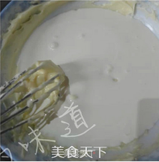 蓝莓酱冻芝士蛋糕的做法步骤:8