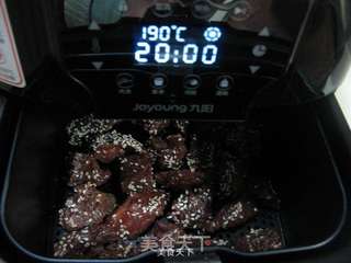 空气炸锅烤牛肉的做法步骤:5