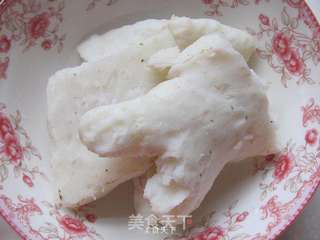 桃花朵朵---惊艳山药的做法步骤:2