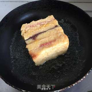 西多士的做法步骤:11