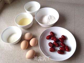 对抗倒春寒美食【红枣蛋糕卷】的做法步骤:3