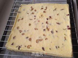 对抗倒春寒美食【红枣蛋糕卷】的做法步骤:16