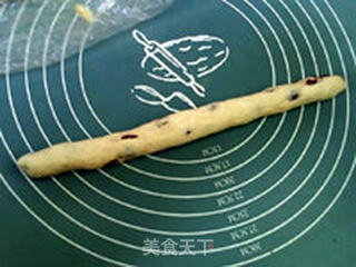 蔓越莓面包圈的做法步骤:13