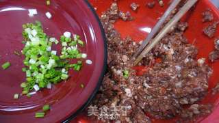 鲜肉锅贴的做法步骤:5