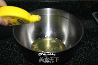 彩色戚风蛋糕的做法步骤:6