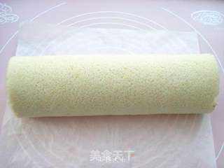 肉松蛋糕卷的做法步骤:17
