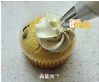 来一份能量早餐——松软可口的巧克力乳酪松饼的做法步骤:5