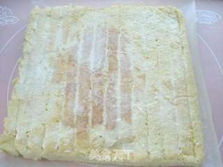肉松蛋糕卷的做法步骤:14
