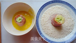 荷尔美培根试用——培根土豆卷的做法步骤:7