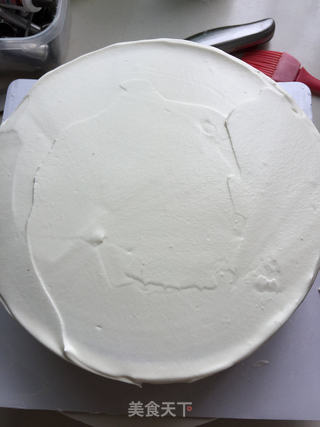 蝶恋花生日蛋糕的做法步骤:6