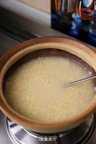 小米炖辽参的做法步骤:6